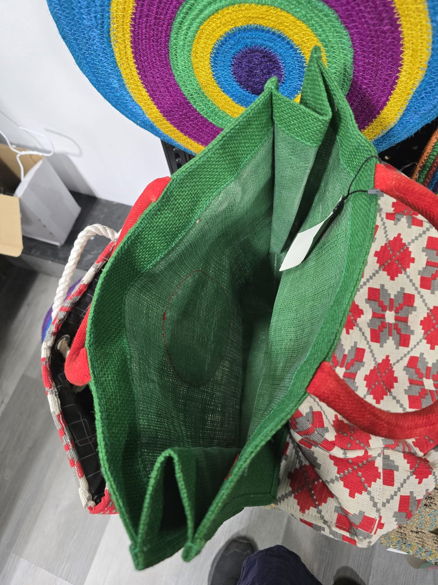 Bangladeshi Flag Jute Bag: Eco-Friendly & Patriotic Tote