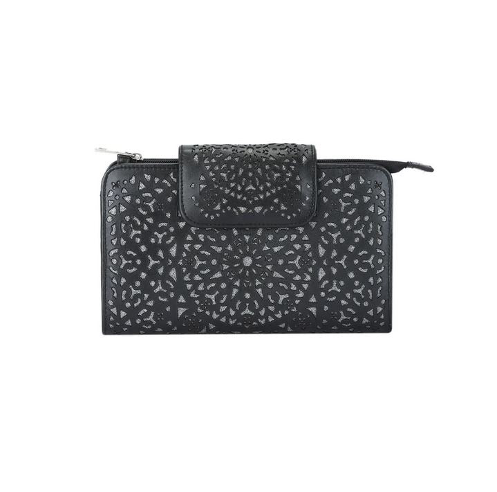 Leather Purse Color Black