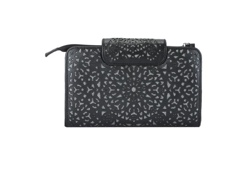 Leather Purse Color Black