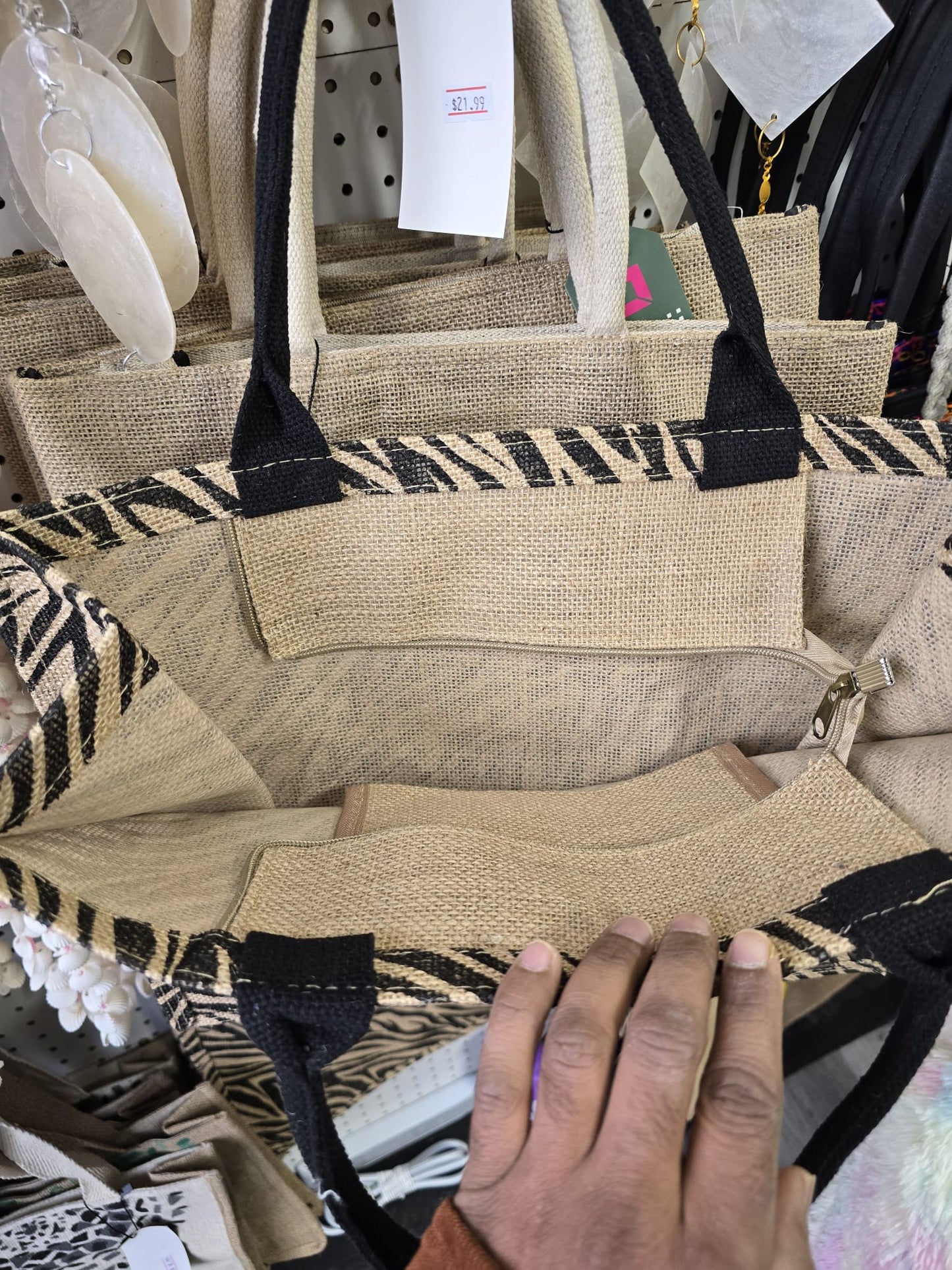 Handcrafted Jute Gift Bag - Natural and Elegant