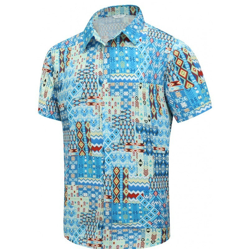 Men's Top Casual Beach Shirt