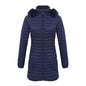 Winter Long Parka Ultra-light Liner Women's Quilted Cotton Coat