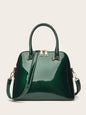 Women's Shiny Tote Shoulder Messenger Bag