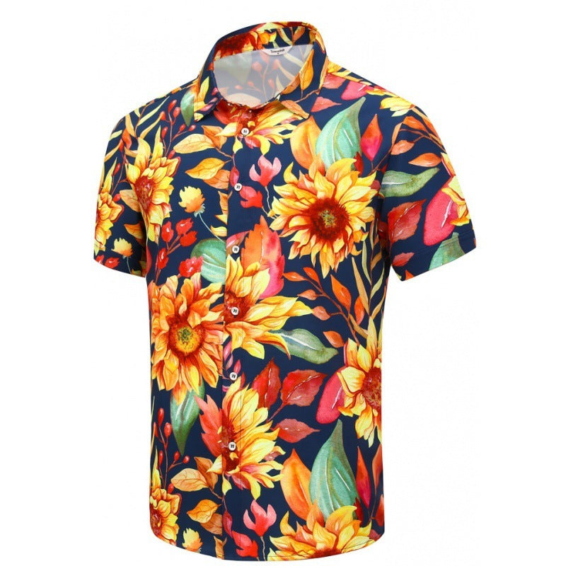 Men's Top Casual Beach Shirt