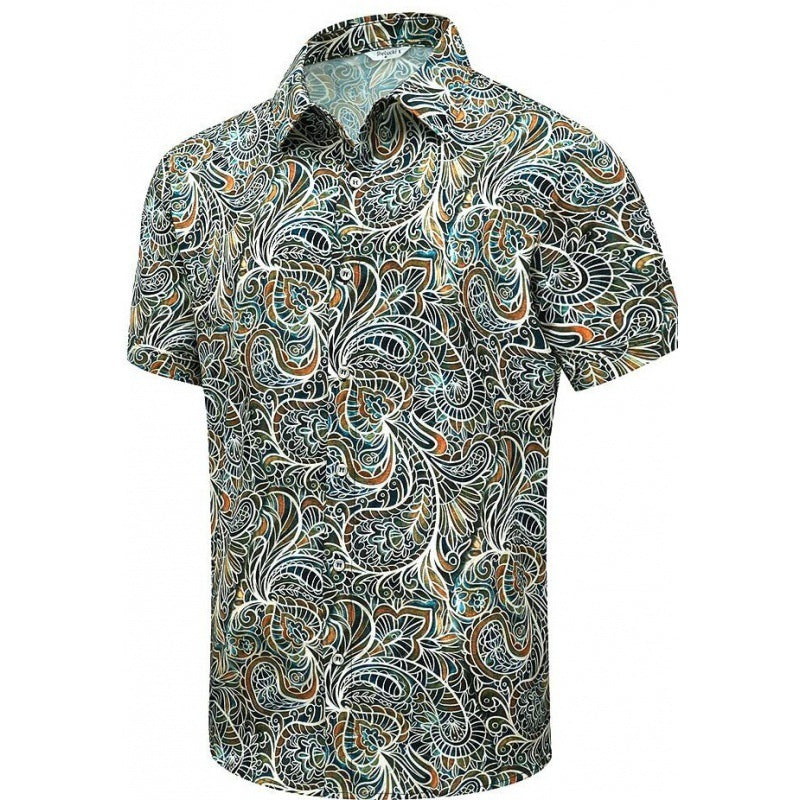 Men's Top Casual Beach Shirt