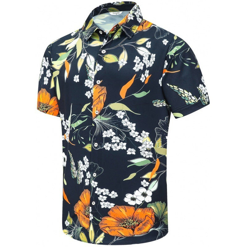 Men's Top Casual Beach Shirt