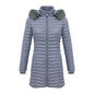 Winter Long Parka Ultra-light Liner Women's Quilted Cotton Coat