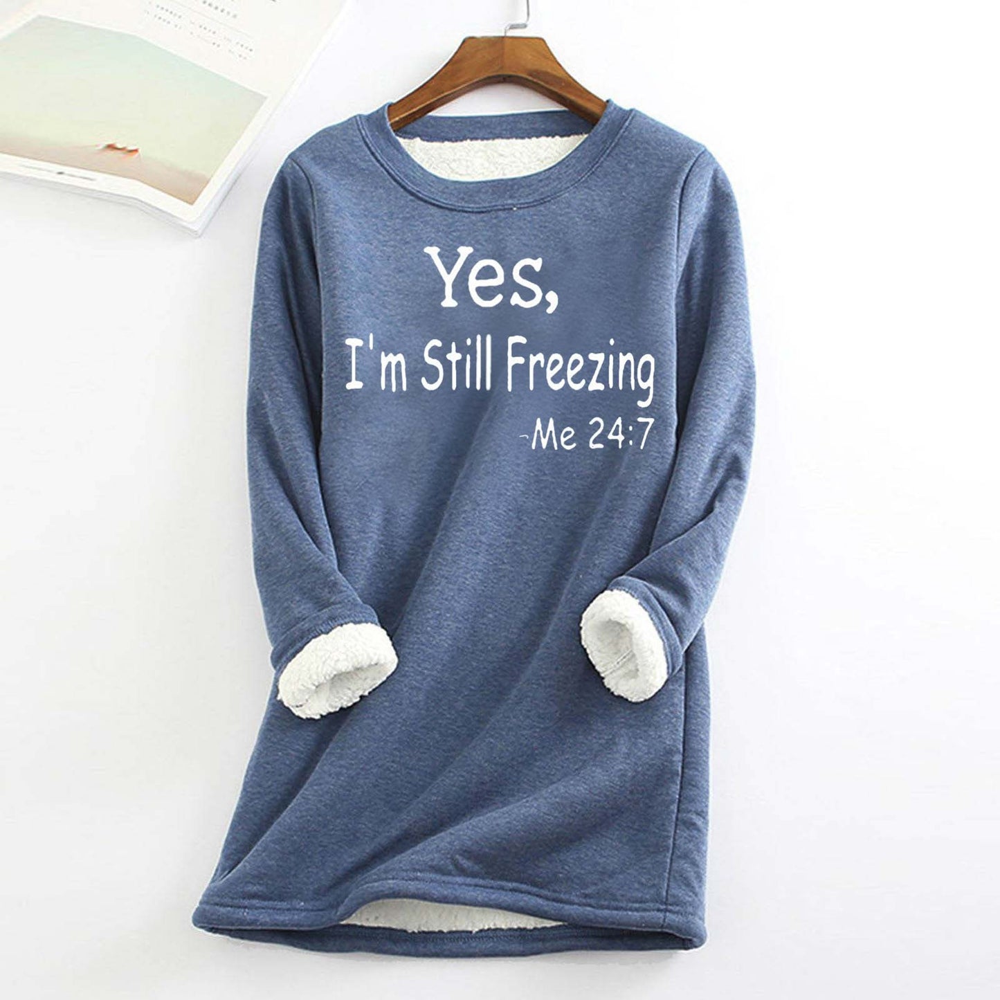 Thickened Plus Size Slim-fit Letter-printing Velvet Padded Bottoming Shirt