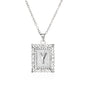 Stainless Steel Initial Letter Necklace For Women Men Gold Color 26 Alphabet Clavicle Chain Choker Birthday Party Jewelry Gifts