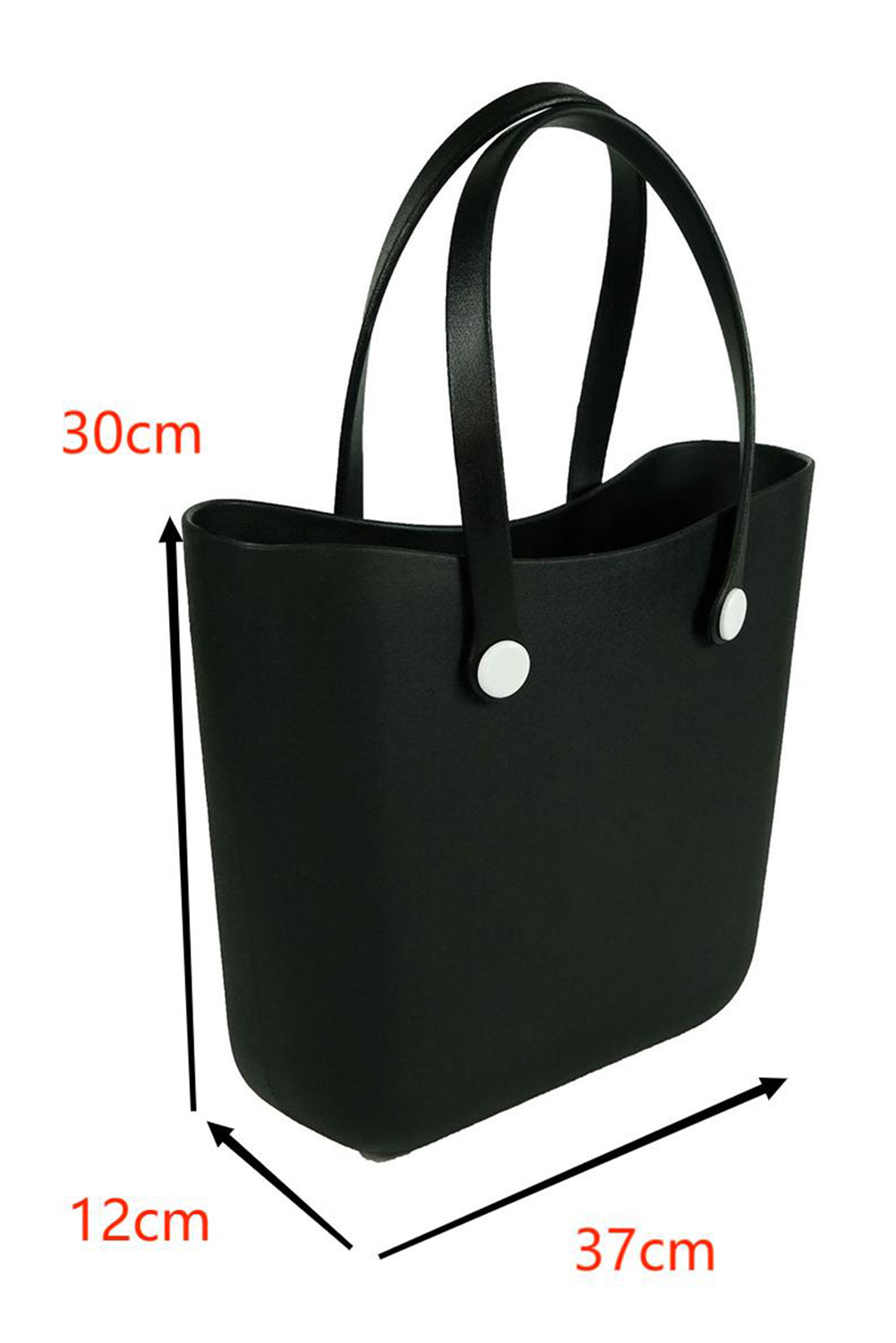 Fiery Red Waterproof Self-assembly Detachable Straps EVA Tote Bag