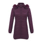 Winter Long Parka Ultra-light Liner Women's Quilted Cotton Coat