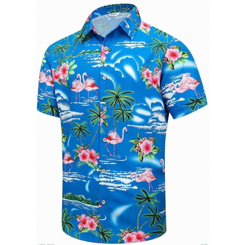Men's Top Casual Beach Shirt