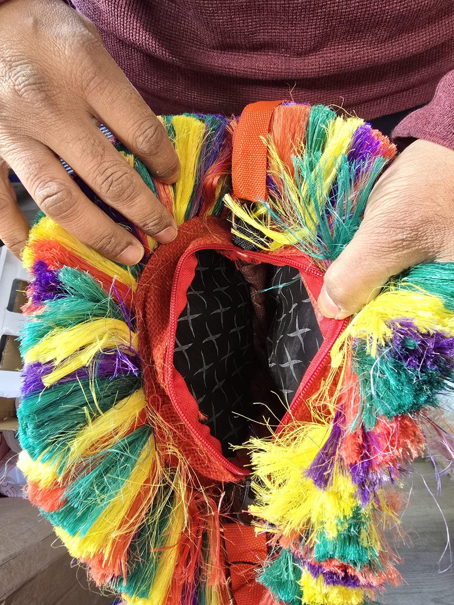 Handwoven Jute Circle Bag
