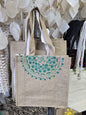 Customizable Printed Jute Bag for Everyday Use