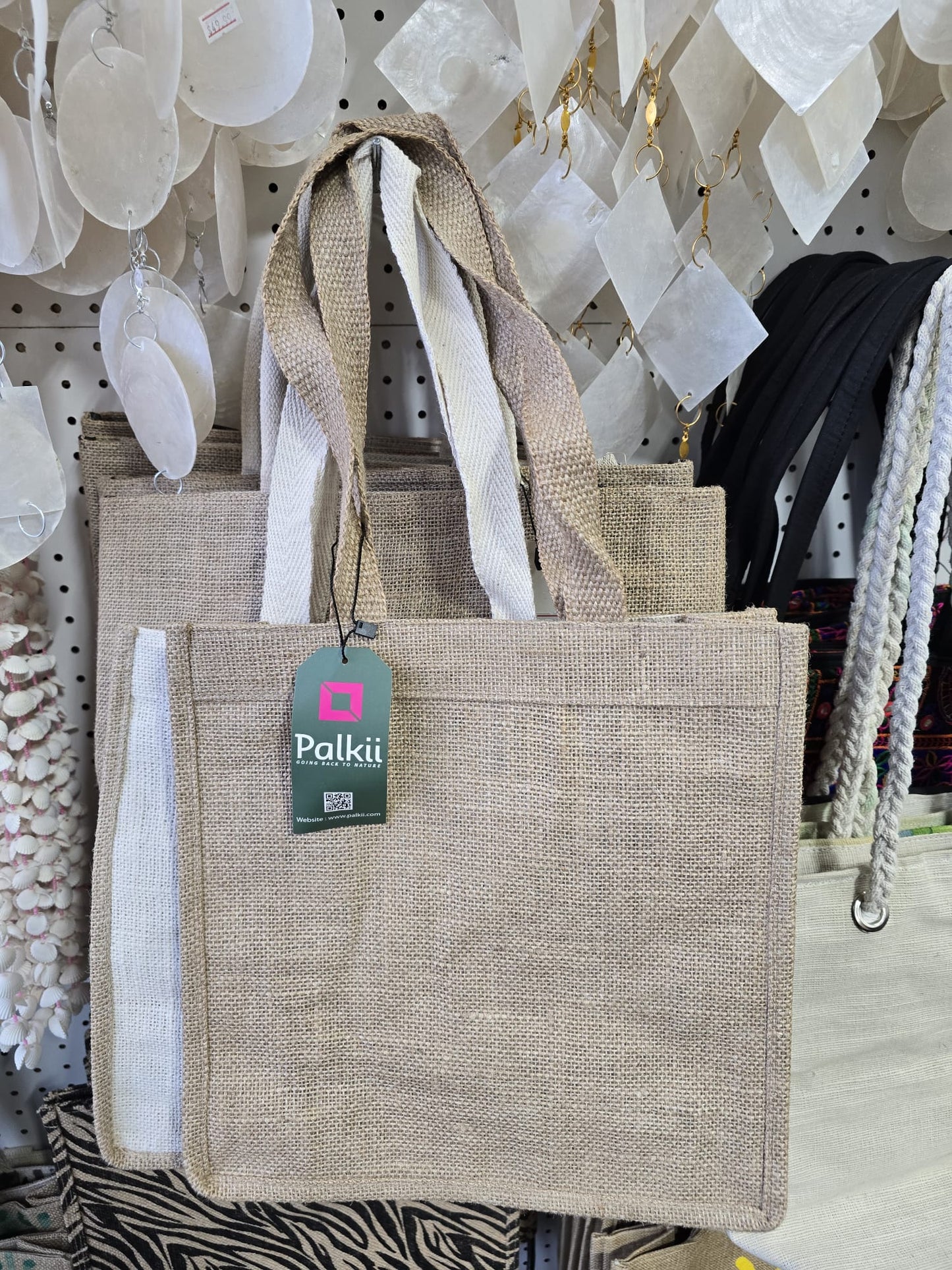 Customizable Printed Jute Bag for Everyday Use